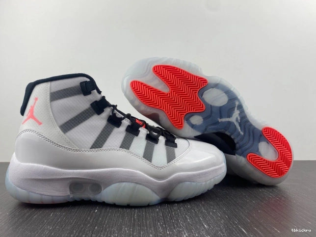 Rep TBkick (CN DD3522-100 Plug) Jordan Air 11 White Adapt 0717